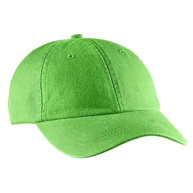 Ladies' Optimum Pigment-Dyed Cap NEON GREEN front view