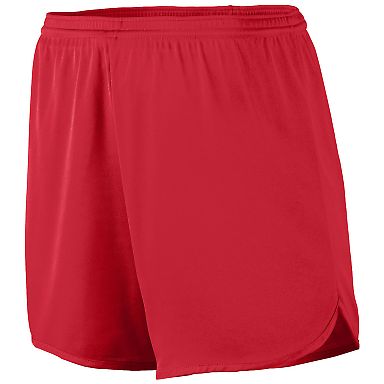 Augusta Sportswear 356 Youth Accelerate Short in Red front view