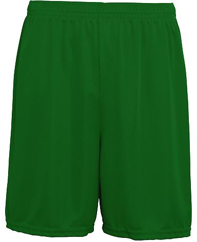 Augusta Sportswear 1426 Youth Octane Short in Dark green front view