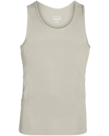 Augusta Sportswear 704 Youth Training Tank in Silver grey front view