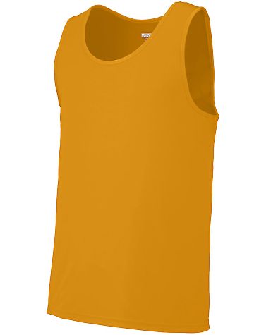 Augusta Sportswear 704 Youth Training Tank in Gold front view