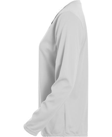 Augusta Sportswear 1788 Women's Long Sleeve Wickin in White front view