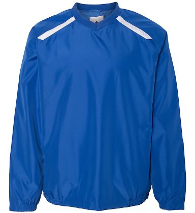 Augusta Sportswear 3417 Promentum Pullover in Royal/ white front view