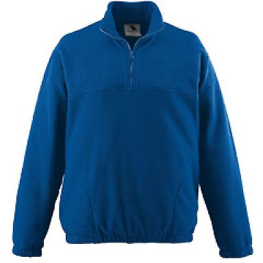 Augusta Sportswear 3530 Chill Fleece Half-Zip Pull in Royal front view