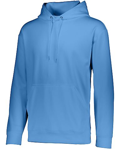 Augusta Sportswear 5505 Wicking Fleece Hoodie in Columbia blue front view
