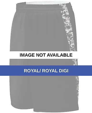 Augusta Sportswear 1164 Youth Hook Shot Reversible Royal/ Royal Digi front view