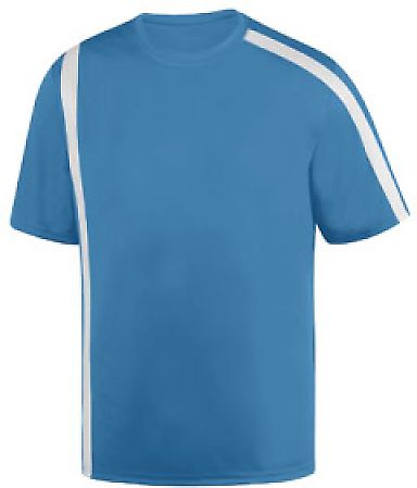 Augusta Sportswear 1620 Attacking Third Jersey in Columbia blue/ white front view