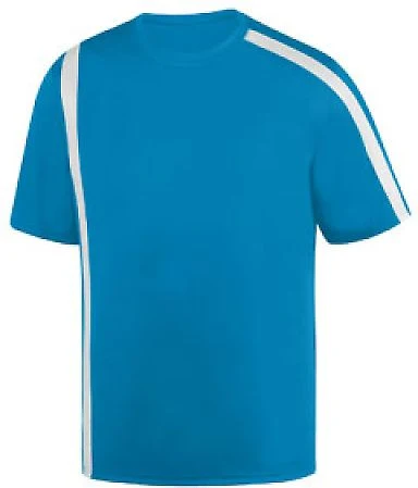 Augusta Sportswear 1620 Attacking Third Jersey in Power blue/ white front view