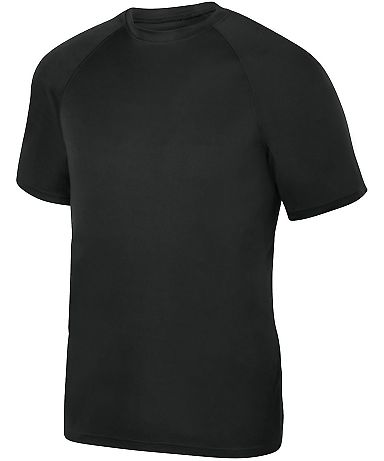 Augusta Sportswear 2791 Attain True Hue Youth Perf in Black front view