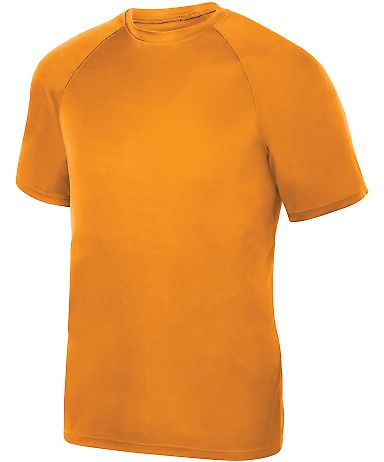 Augusta Sportswear 2791 Attain True Hue Youth Perf in Power orange front view