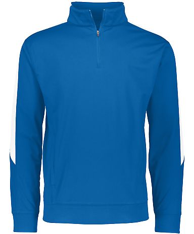 Augusta Sportswear 4386 Medalitst 2.0 Pullover in Royal/ white front view