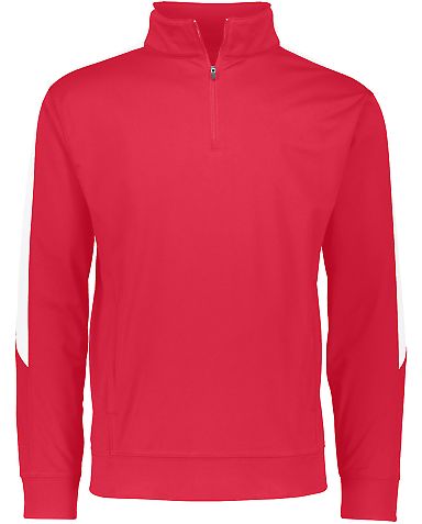 Augusta Sportswear 4386 Medalitst 2.0 Pullover in Red/ white front view