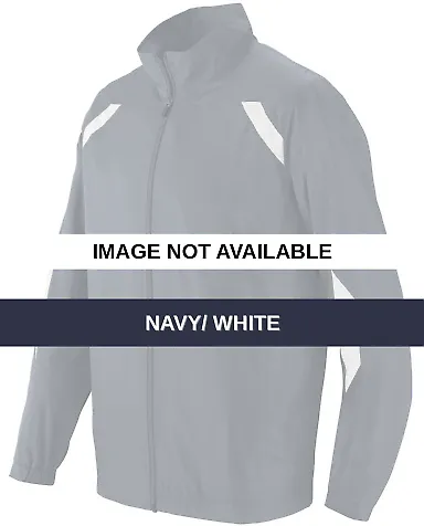 Augusta Sportswear 3500 Avail Jacket Navy/ White front view