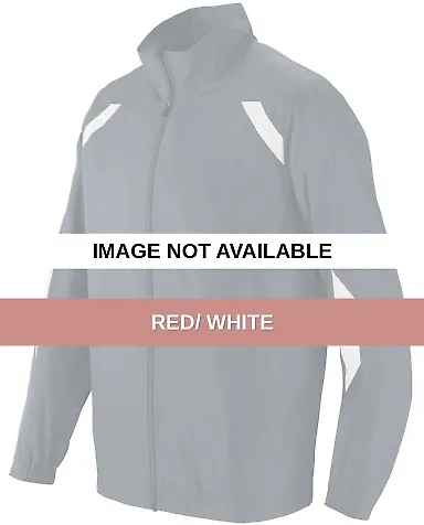 Augusta Sportswear 3500 Avail Jacket Red/ White front view