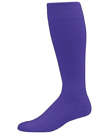 Augusta Sportswear 6006 Elite Multi-Sport Sock- In in Purple front view