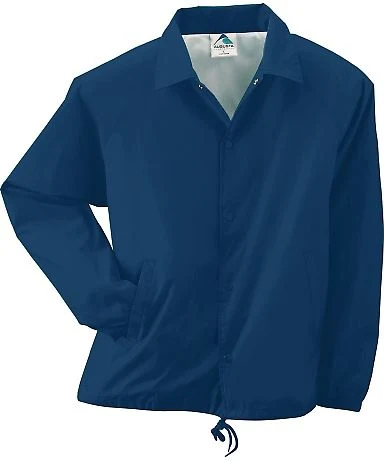 Augusta Sportswear 3101 Youth Coach's Jacket in Navy front view