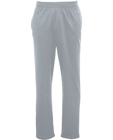 Augusta Sportswear 5515 Wicking Fleece Sweatpants in Athletic grey front view