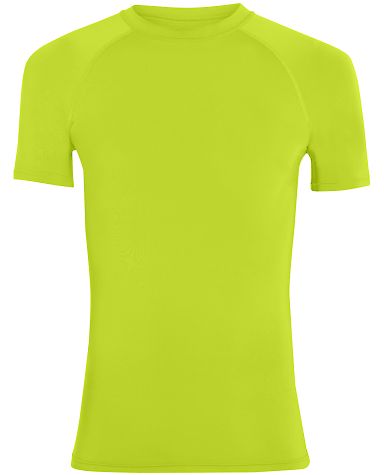 Augusta Sportswear 2600 Hyperform Compression Shor in Lime front view