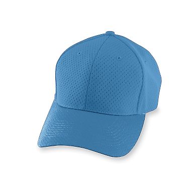 Augusta Sportswear 6235 Athletic Mesh Cap-Adult in Columbia blue front view