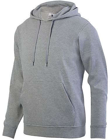 Augusta Sportswear 5414 60/40 Fleece Hoodie in Charcoal heather front view