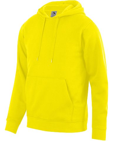 Augusta Sportswear 5414 60/40 Fleece Hoodie in Power yellow front view