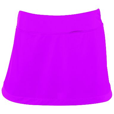 Augusta Sportswear 2411 Girls' Action Color Block  in Power pink/ power pink front view