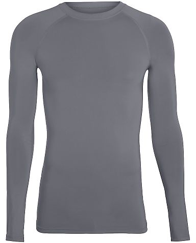 Augusta Sportswear 2605 Youth Hyperform Compressio in Graphite front view