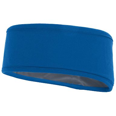 Augusta Sportswear 6750 Reversible Headband in Royal/ graphite front view