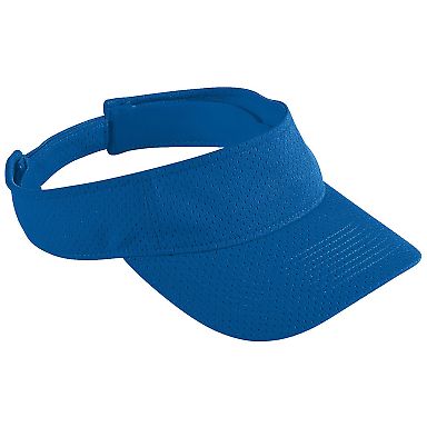 Augusta Sportswear 6228 Youth Athletic Mesh Visor in Royal front view
