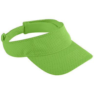 Augusta Sportswear 6228 Youth Athletic Mesh Visor in Lime front view