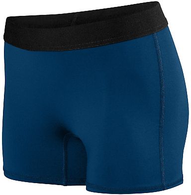 Augusta Sportswear 2625 Women's Hyperform Fitted S in Navy front view