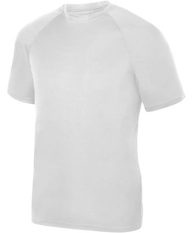 Augusta Sportswear 2790 Attain Wicking Shirt in White front view