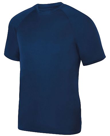 Augusta Sportswear 2790 Attain Wicking Shirt in Navy front view