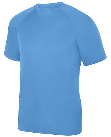 Augusta Sportswear 2790 Attain Wicking Shirt in Columbia blue front view