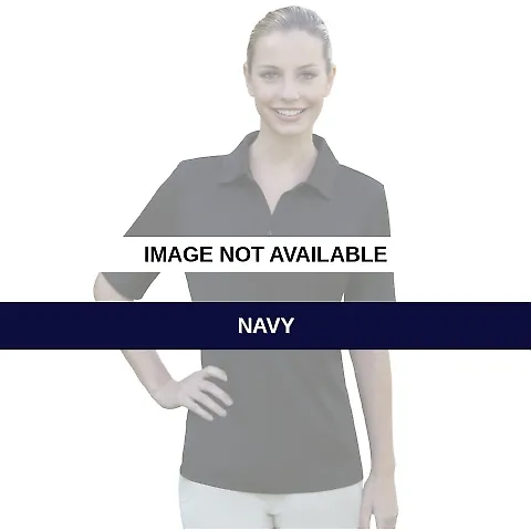 Izod 13Z0117 / Ladies' Solid Jersey Polo Navy front view