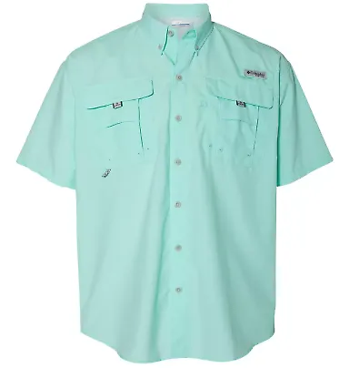 Columbia Sportswear 101165 Bahama™ II Short Slee GULF STREAM front view