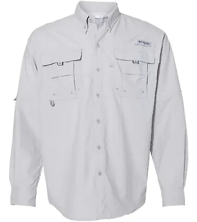 Columbia Sportswear 101162 Bahama™ II Long Sleev COOL GREY front view