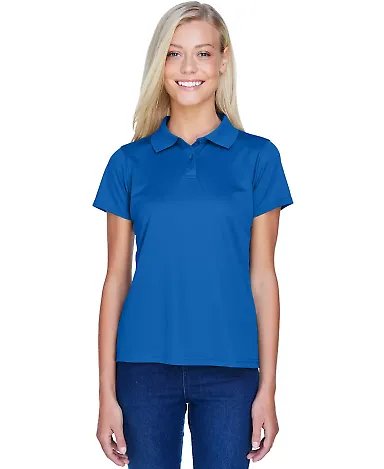 Harriton M315W Ladies' 4 oz. Polytech Polo TRUE ROYAL front view