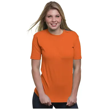Union Made 2905 Union-Made Short Sleeve T-Shirt BRIGHT ORANGE front view