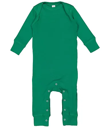 Rabbit Skins 4412 Infant Long Legged Baby Rib Bodysuit - From $9.04