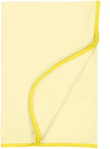 Rabbit Skins 1110 Premium Jersey Infant Blanket Banana/ Yellow front view