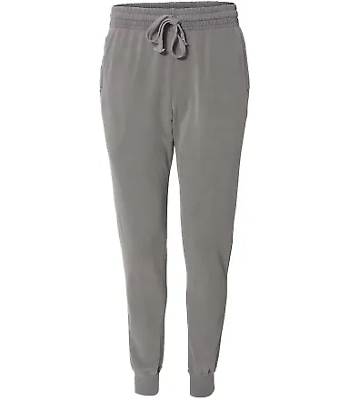 Comfort Colors 1539 French Terry Jogger Pants GREY front view