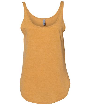 Next Level Apparel 5033 Women's Festival Tank in Antique gold front view
