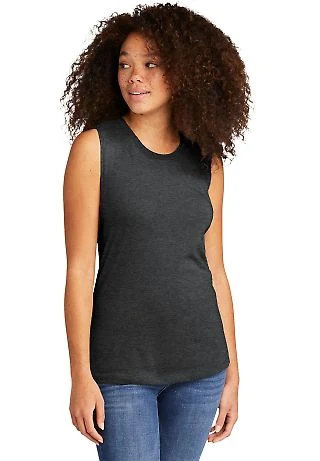 Next Level Apparel 5013 Women's Festival Muscle Ta in Charcoal front view