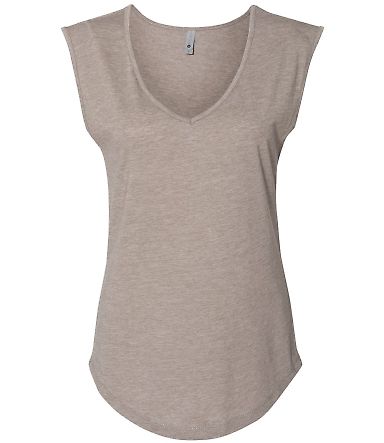 Next Level Apparel 5040 Women's Festival Sleeveles in Ash front view