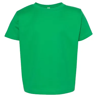 Next Level Apparel 3110 Toddler Cotton T-Shirt KELLY GREEN front view