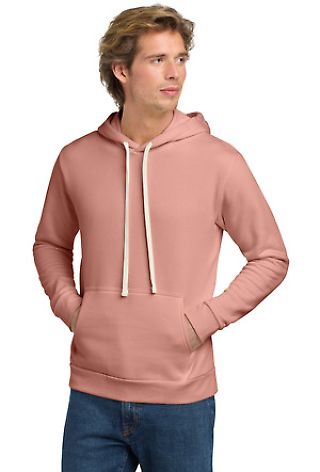 Next Level Apparel 9303 Unisex Pullover Hood in Desert pink front view
