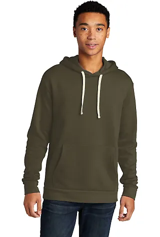 Next Level Apparel 9303 Unisex Pullover Hood MILITARY GREEN front view