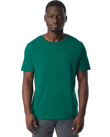 Alternative Apparel 1010 The Outsider Tee GREEN front view