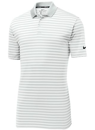 Nike 891853  Victory Striped Polo Pure Pltnm/Wht front view